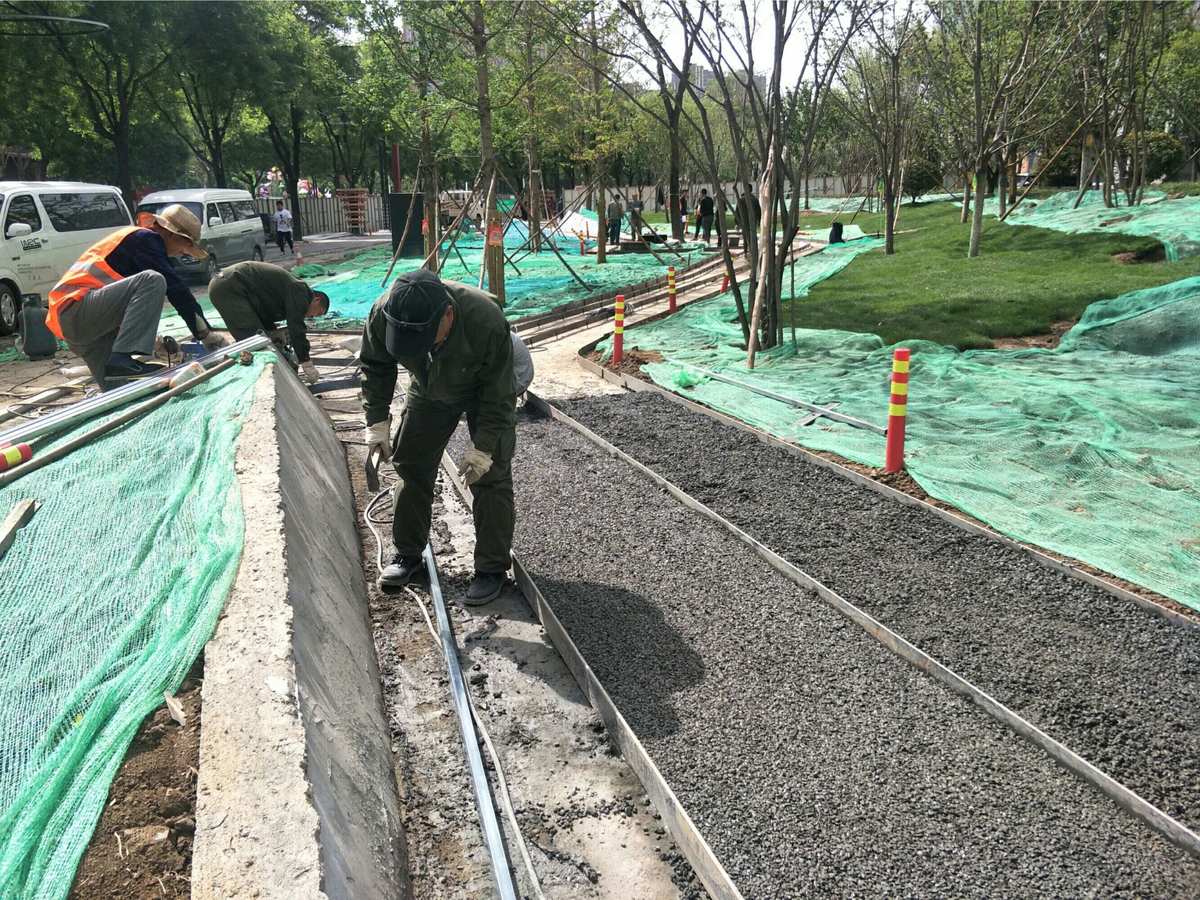 綠化用地地形調(diào)整的施工方案