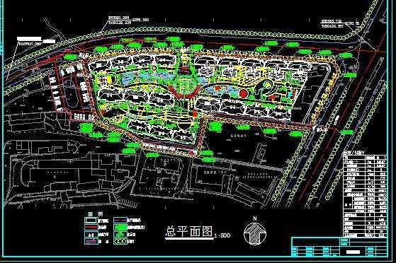 某花園總平面免費(fèi)下載 園林綠化及施工